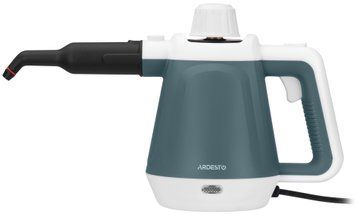 ARDESTO Пароочиститель, 1200Вт, мл, 3.5Бар, белый+синий STC-C1200W3-5 фото