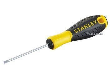 Отвертка плоская STANLEY "Essential": шлиц SL3 х 75 мм