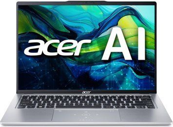 Acer Ноутбук Swift Go 14 SFG14-73 14" 2.2k IPS, Intel U5-125H, 16GB, F1TB, UMA, Lin, серебристый NX.KY8EU.003 фото