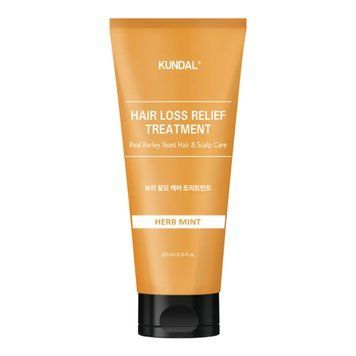 Кондиціонер-маска для волосся пивний Kundal Beer Yeast Hair Loss Relief Treatment Herb Mint 200ml, 200мл