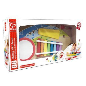 Детский ксилофон Hape Мини-оркестр 5 в 1 (E0612) dt_12167 фото