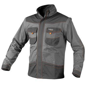 Рабочая толстовка NEO TOOLS 81-311 Cotton Slim 2-в-1, 100 % хлопок, 260 г/м&sup2;, CE XXL