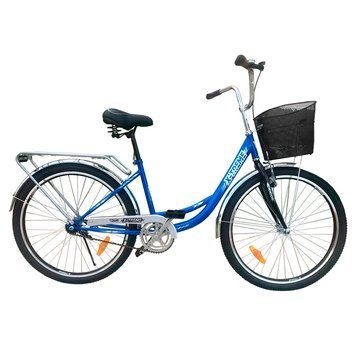 Велосипедный тур X-Treme Tour 2604 Steel.Ram 26 "Колесо 26" сине-белая +корзина сталь