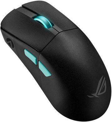 ASUS Миша ROG Harpe Ace Aim Lab Edition, RGB, USB-A/WL/BT, чорний (360910) 90MP02W0-BMUA00 фото