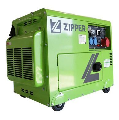 Дизельний генератор Zipper ZI-STE7500DSH + газова плитка Orcamp CK-505 + електричний обігрівач Gardyer HE2000 KZI-STE7500DSH фото
