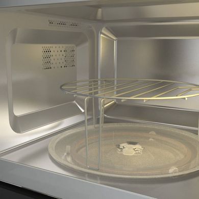 Gorenje Мікрохвильова піч вбудовувана, 20л, електр. управл., 800Вт, гриль, дисплей, чорний (373328) BMX201AG1BG фото