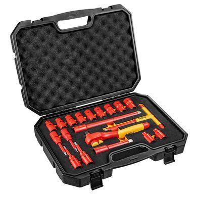 Набір інструментів для електрика Neo Tools 01-306 1/2" 1000V, 19 шт. 01-306 фото