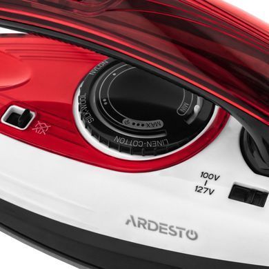 ARDESTO Отпариватель ручной SI-S1400, 1400Вт, 280мл, паровой удар, постоянный пар - 22гр, керам. подошва, бело-черный TI-S1200 фото