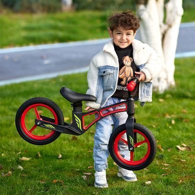 Біговел Hape Нове дослідження двоколісний 12" червоний (E1080), Червоний