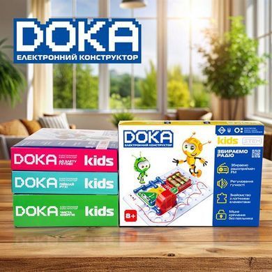 Електронний конструктор Doka Збираємо радіо (D70703) dt_101106 фото