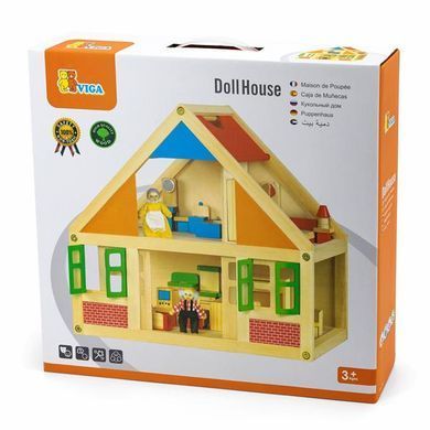 Кукольный дом Viga Toys Деревянный (56254) dt_9528 фото