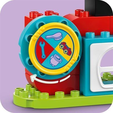 Конструктор LEGO DUPLO Disney Міккі Маус Клубний будинок і автомобіль 27 деталей (10454)