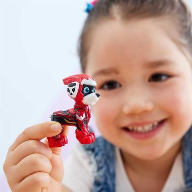 Ігровий набір Paw Patrol Щенячий патруль у кіно 2 Рятувальний автомобіль-трансформер із водієм Маршалом (SM17776/6481) dt_85803 фото
