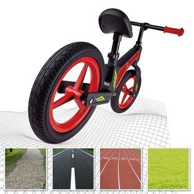 Біговел Hape Нове дослідження двоколісний 12" червоний (E1080), Червоний