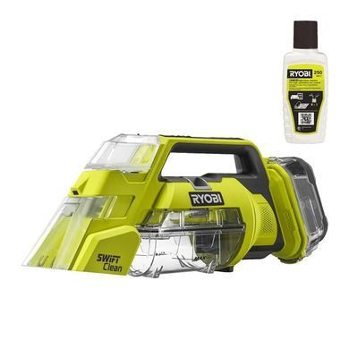 Ryobi Пылесос профессиональный моющий RDC18-0, ONE+ 18В, 17Вт, контейнер для воды чистая/грязная 0.12/0.2л, 2.5кг (без АКБ и ЗУ) 5133005905 фото