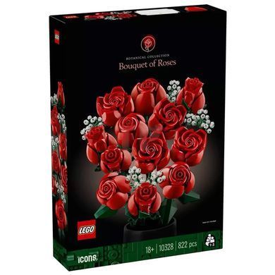 Конструктор LEGO Icons Botanicals Букет троянд (377318)