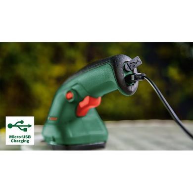 Ножиці акумуляторні BOSCH Easyshear для трави та кущів (0600833303) 0600833303 фото
