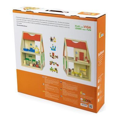 Кукольный дом Viga Toys Деревянный (56254) dt_9528 фото
