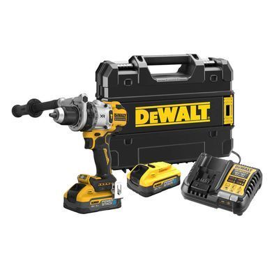 Дриль-шурупокрут акумуляторний безщітковий ударний DeWALT DCD1007H2T DCD1007H2T фото
