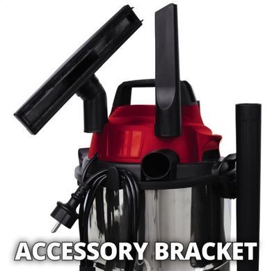 Einhell Пилосос професійний TC-VC 1815 S, 1250Вт, 180мБар, 15л, 4.6кг (349689) 2342390 фото