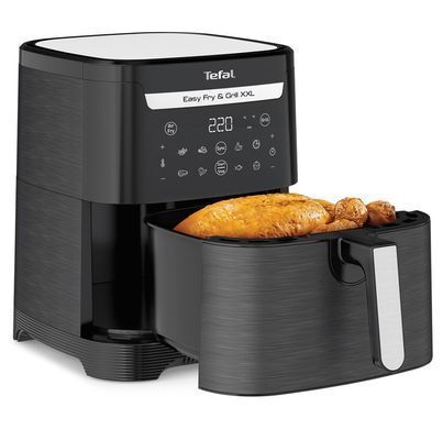 Tefal Мультипіч EasyFry&Grill XXL, 1830Вт, чаша-6.5л, сенсорне керув., 8 програм, пластик, чорний (376873) EY801815 фото