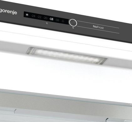 Gorenje Морозильна камера вбудована, 177x56х55, 212л, А++, NF, диспл внутр., білий (379466) FNI518EA1 фото