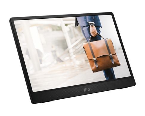 MSI Монітор портативний 15.6" PRO MP161-E2U mHDMI, 2xUSB-C, MM, IPS, Cover (385073) 9S6-3PB70H-045 фото