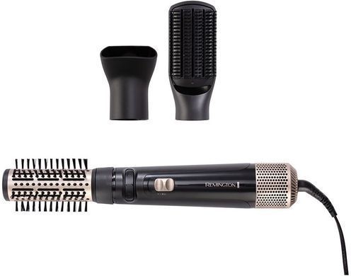 Remington Фен-щетка Blow Dry & Style Caring, 1000Вт, режимов-2, ионизиция, хол. обдув, керамика, черный AS7580 фото