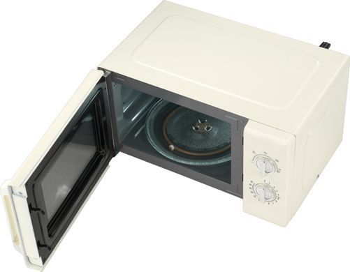 Мікрохвильова піч Gorenje, 20л, мех. керув., 700Вт, гриль, бежевий (390667) MO20E1HRL фото