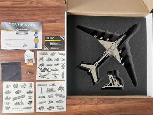 Коллекционная модель Metal Time Ukrainian Dream Limeted Edition Ан-225 Мрия собранная (MT001/READY) dt_94863 фото