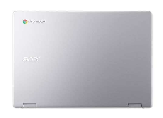 Acer Ноутбук Chromebook Spin CP314-1HN 14" FHD IPS, Intel C N4500, 8GB, F128GB, UMA, ChromeOS, сріблястий (373207) NX.AZ3EU.001 фото
