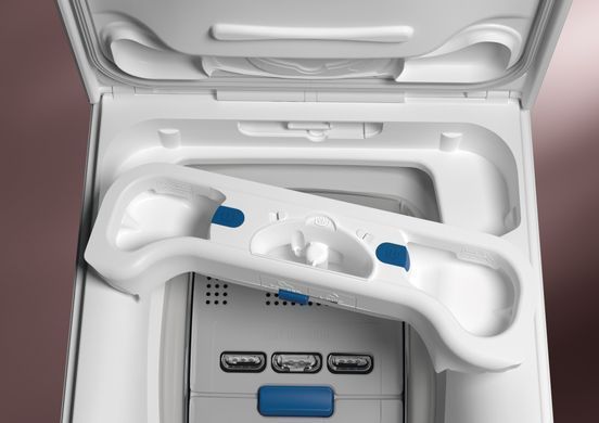 Electrolux Пральна машина вертикальна, 7кг, 1300, A+++, 60см, дисплей, пара, інвертор, білий (386188) EW8T3372U фото