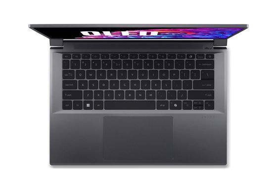 Acer Ноутбук Swift X SFX14-72G 14.5" 2.8K OLED, Intel U7-155H, 32GB, F1TB, NVD4050-6, Win11, серый NX.KR7EU.003 фото