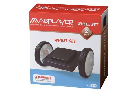 Конструктор Magplayer Платформа на колесах 2эл MPB-2 фото