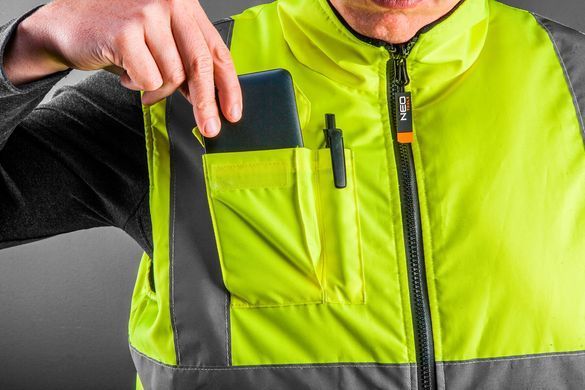 Жилет рабочий Neo Tools 81-520 Утепленный, двухсторонний XXXL