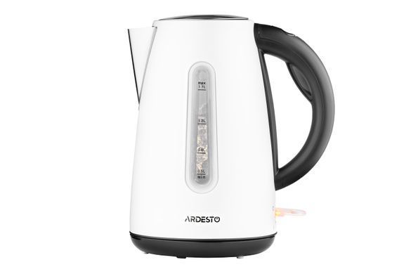 Электрочайник ARDESTO 1.7л, Strix, металл, белый (320421) EKL-F300W фото