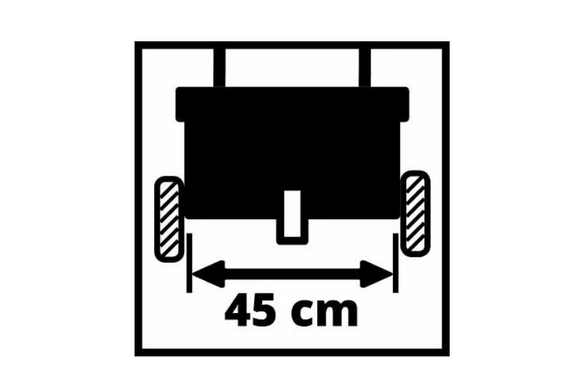 Сеялка Einhell GC-SR разброс 0.45м контейнер 12л