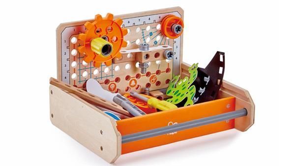 Конструктор Hape Junior Inventor Інструменти для експериментів 32 ел. (E3029) dt_12253 фото
