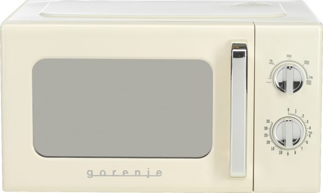 Мікрохвильова піч Gorenje, 20л, мех. керув., 700Вт, гриль, бежевий (390667) MO20E1HRL фото