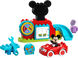 Конструктор LEGO DUPLO Disney Міккі Маус Клубний будинок і автомобіль 27 деталей (10454)