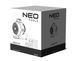 Теплова гармата електрична Neo Tools , 2в1 з функцією вентилятора, 2.4кВт, 35-50м кв, 460м куб/год, цифрове регулювання, чорний (330960)