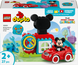 Конструктор LEGO DUPLO Disney Міккі Маус Клубний будинок і автомобіль 27 деталей (10454)