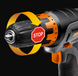 Шуруповерт-дриль STHOR від акумулятора Li-Ion 14,4 В, 1,3 АхГод, КМ- 17 Nm, патрон &Oslash;= 0,8-10 мм 78982