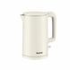 Tefal Электрочайник Thermo Protect, 1.5л, пластик, нержавеющая сталь, светло-бежевый (384100) KO140AE0