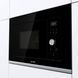 Gorenje Мікрохвильова піч вбудовувана, 20л, електр. управл., 800Вт, гриль, дисплей, чорний (373328) BMX201AG1BG
