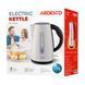 Электрочайник ARDESTO 1.7л, Strix, металл, белый (320421) EKL-F300W