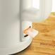 Tefal Электрочайник Thermo Protect, 1.5л, пластик, нержавеющая сталь, светло-бежевый (384100) KO140AE0