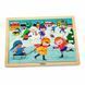 Дерев'яний пазл Viga Toys Времена года: зима, 24 ел. (51272) dt_528