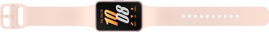 Samsung Фітнес-трекер Galaxy Fit 3 40мм (R390) 1.6', 256x402, AMOLED, BT 5.3, 16/256МБ, рожевий золотистий (374639) SM-R390NIDASEK фото