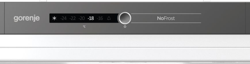 Gorenje Морозильна камера вбудована, 177x56х55, 212л, А++, NF, диспл внутр., білий (379466) FNI518EA1 фото